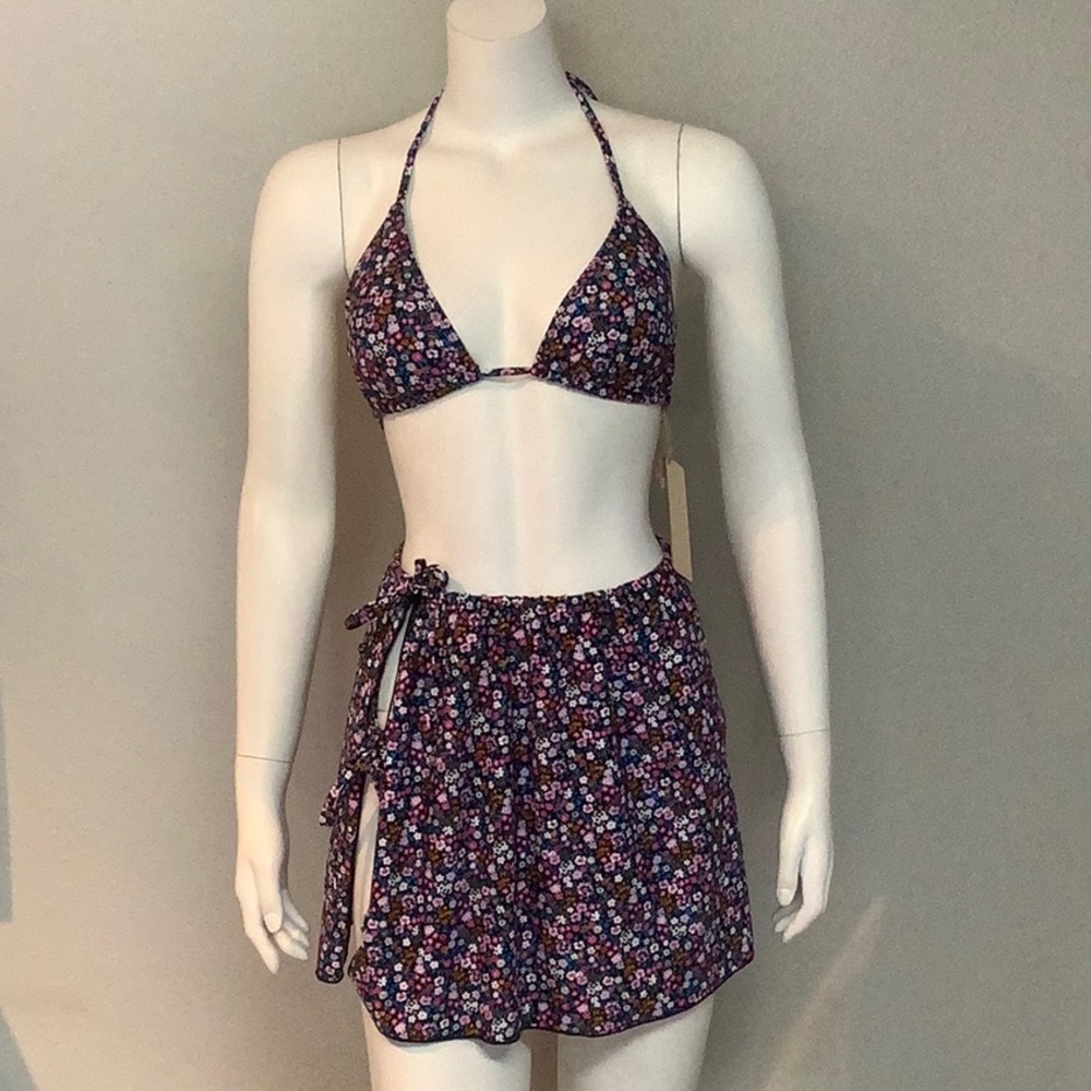 NWT Cabana del Sol 3 pc swimsuit